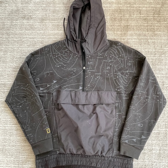 Other - National Geographic Half Zip Up Hoodie